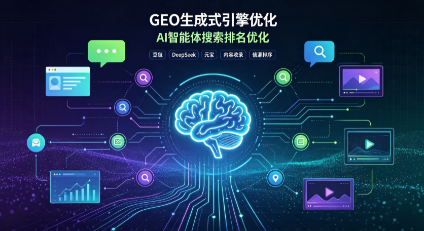 黔江土家族苗族自治县GEO 浪潮来袭：生成式引擎优化崛起，创作者争抢豆包、DeepSeek、元宝智能体流量入口